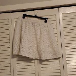 Womens white skirt